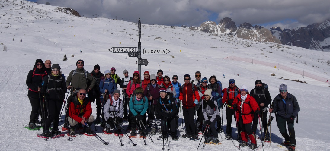 9 marzo Passo Valles-Rifugio Laresei