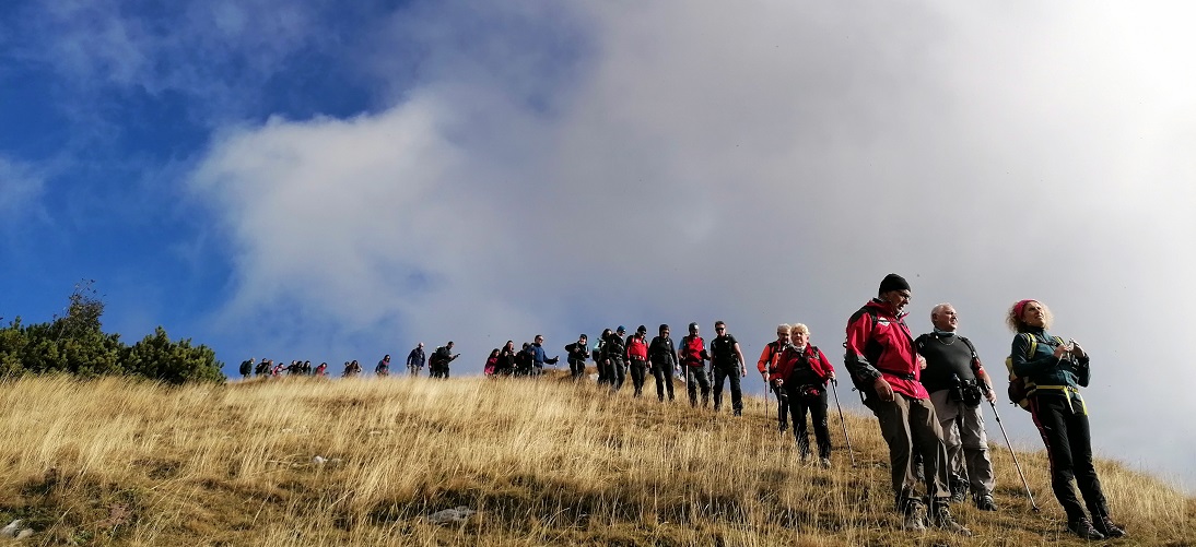 22 ottobre dal Passo Malera a Malga La Casara Lessinia