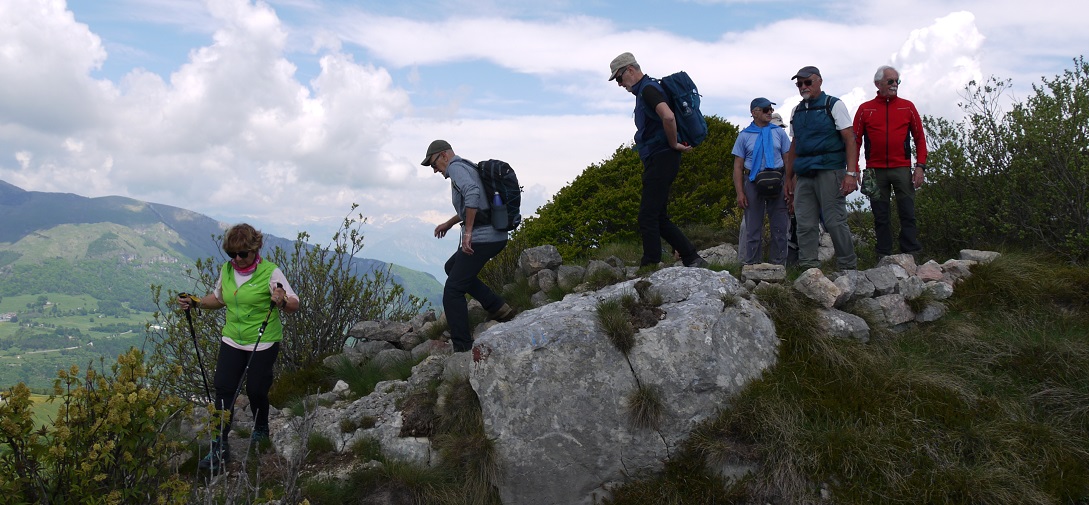 15 maggio scendendo da Cima Vignola