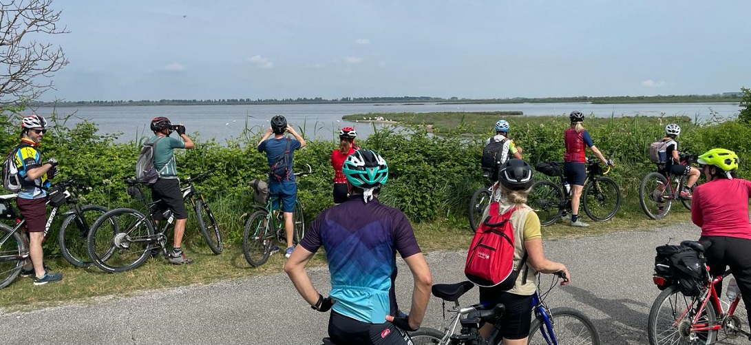 3 maggio birdwacthing in bici nel Delta del Po