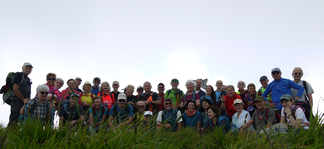 12 giugno in cima alla Nuda 1895 m