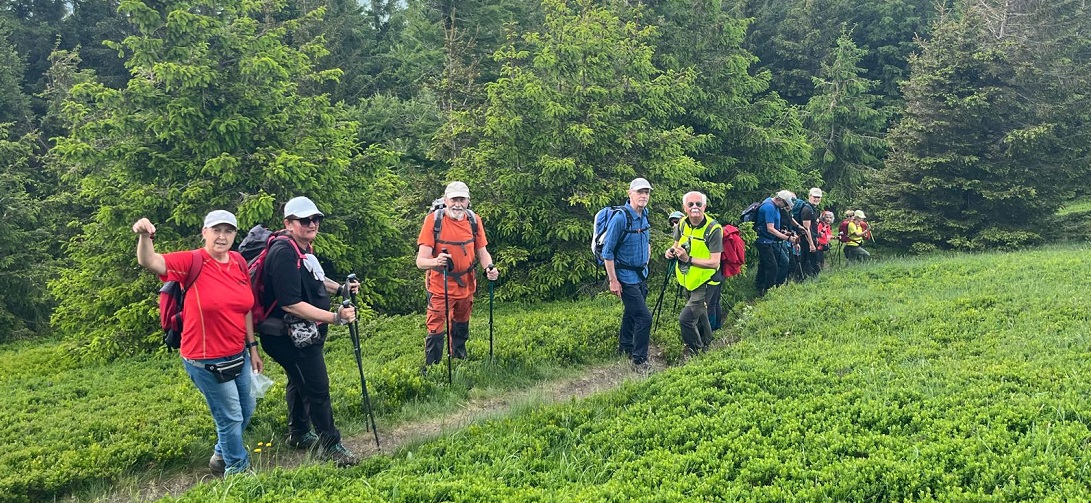 12 giugno scendendo nel bosco La Nuda