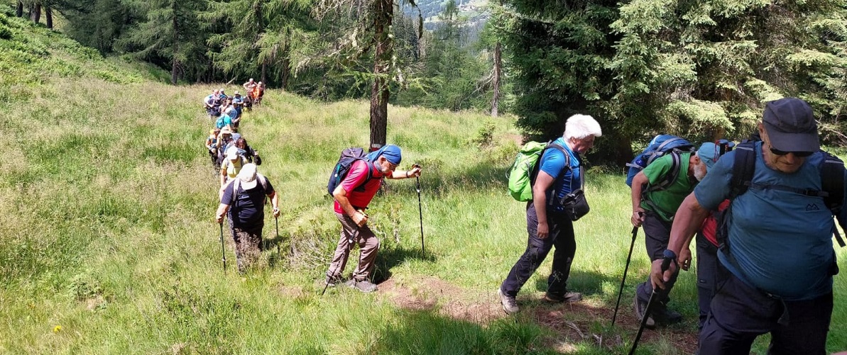 12 luglio Anello delle quattro forcelle Monte Crot